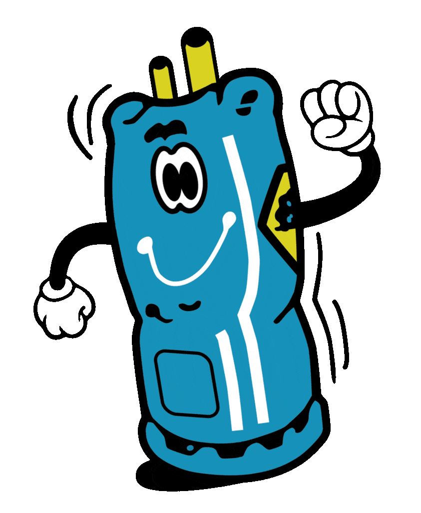 Affordable Water Heaters - dancing water heater icon